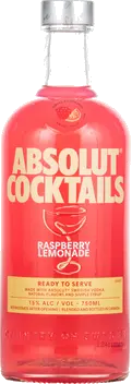 ABSOLUT RASPBERRY LEMONADE RTS COCKTAIL