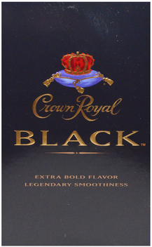 CROWN ROYAL BLACK CANADIAN WHISKEY