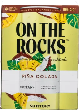 ON THE ROCKS PINA COLADA 4-PACK