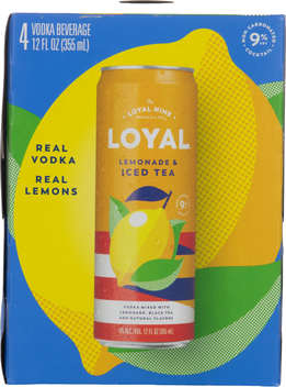 LOYAL 9 HALF &amp; HALF (LEMON&amp;TEA)4PK