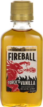 FIREBALL TORCHED VANILLA WHISKEY 10PK