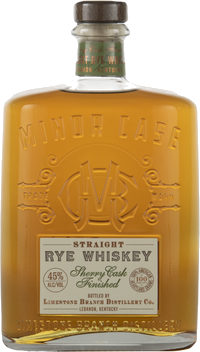 MINOR CASE STRAIGHT RYE WHSKY SHERRY CSK