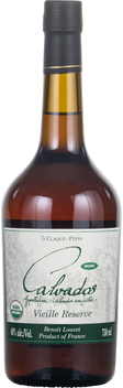 CLAQUE PEPIN CALVADOS ORGANIC VIELLE RSV