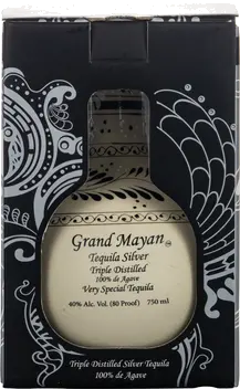 GRAND MAYAN TRIPLE DIST SILVER TEQUILLA
