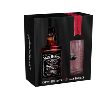 JACK DANIELS HOLIDAY W GLASS