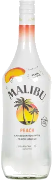 MALIBU PEACH CARIBBEAN RUM &amp; PEACH LIQ