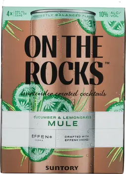ON THE ROCKS CUCUMBER LMNGRS MULE 4PK