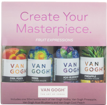 VAN GOGH FRUIT SAMPLER 4X 50ML PACK