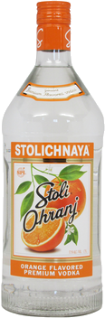 STOLICHNAYA OHRANJ ORANGE VODKA