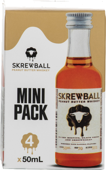 SKREWBALL PB WHISKEY 4 PACK