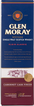 GLEN MORAY CABERNET CASK SPEYSIDE (BOX)