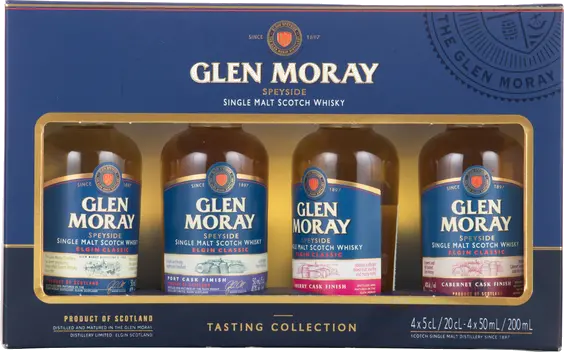 GLEN MORAY 50ML TASTING COLLECTION