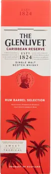 GLENLIVET CARRIBEAN RESERVE SINGLE MALT