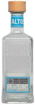 OLMECA ALTOS PLATA 100% DE AGAVE TEQUILA