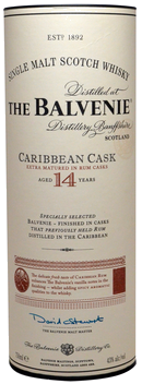 BALVENIE 14YR CARRIBEAN CASK SINGLE MALT