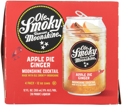 OLE SMOKY APPLE GINGER MOONSHINE