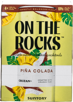 ON THE ROCKS PINA COLADA 4-PACK