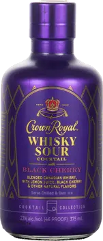 CROWN ROYAL WHISKEY SOUR W BLACK CHERRY
