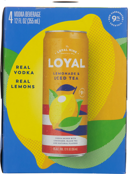 LOYAL 9 HALF &amp; HALF (LEMON&amp;TEA)4PK