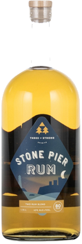 THREE OF STRONG SPIRITS STONE PIER RUM