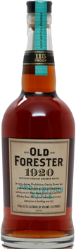 OLD FORESTER 1920 PROHIBITION STYLE