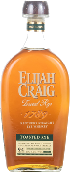 ELIJAH CRAIG 1789 TOASTED RYE WHISKEY