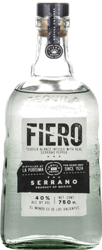FIERO BLANCO SERRANO TEQUILA