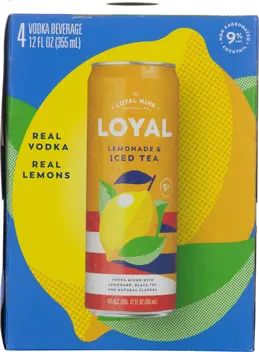 LOYAL 9 HALF &amp; HALF (LEMON&amp;TEA)4PK