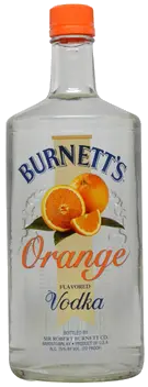 BURNETTS ORANGE  VODKA