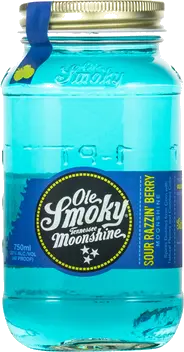 OLE SMOKY SOUR RAZZIN BERRY MOONSHINE