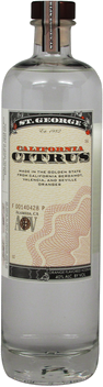 ST GEORGE CALIFORNIA CITRUS VODKA