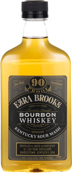 EZRA BROOKS BOURBON