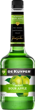 DEKUYPER PUCKER SOUR APPLE SCHNAPPS