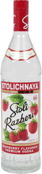 STOLICHNAYA RAZBERI RASPBERRY VODKA