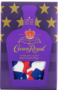 CROWN ROYAL W CAMO BAG