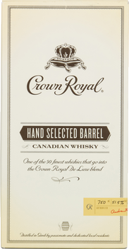 CROWN ROYAL HAND SELECTED BARREL