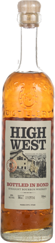HIGH WEST BOTTLED IN BOND BOURBON