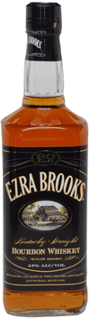 EZRA BROOKS BOURBON