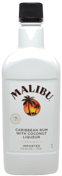 MALIBU RUM NATURAL COCONUT PET