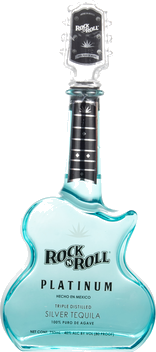 ROCK N ROLL PLATINUM BLUE GUITAR TEQUILA