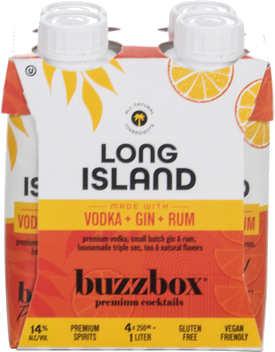 BUZZBOX LONG ISLAND COCKTAIL CARTON