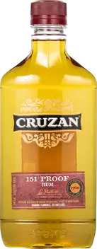 CRUZAN 151 PRF AGED RUM PET