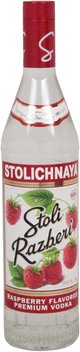 STOLICHNAYA RAZBERI RASPBERRY VODKA