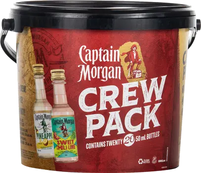 CAPTAIN MORGAN PARTY BUCKET 50ML
