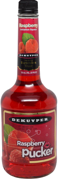 DEKUYPER PUCKER RASPBERRY SCHNAPPS
