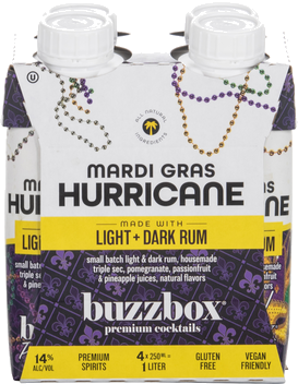 BUZZBOX HURRICANE COCKTAIL CARTON