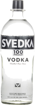 SVEDKA 100 PROOF VODKA