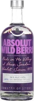 ABSOLUT WILD BERRI VODKA