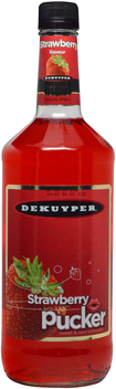 DEKUYPER PUCKER STRAWBERRY SCHNAPPS