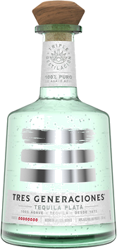 TRES GENERACIONES PLATA TEQUILA